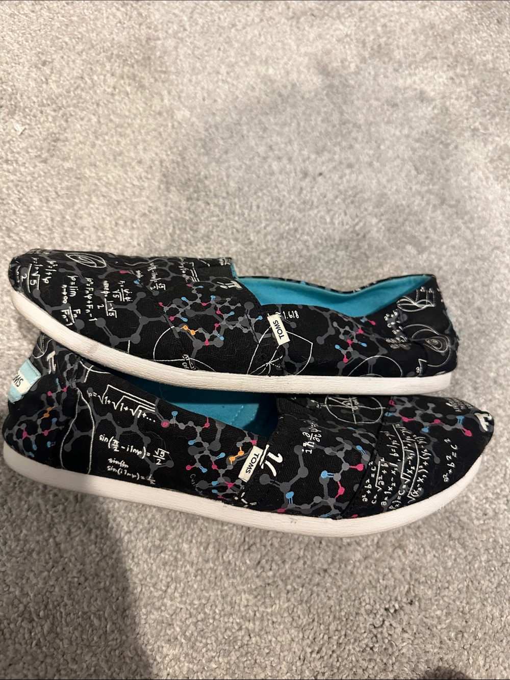 TOMS Black Science Print